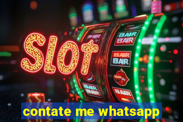 contate me whatsapp